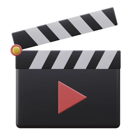 Clapperboard  3D Icon