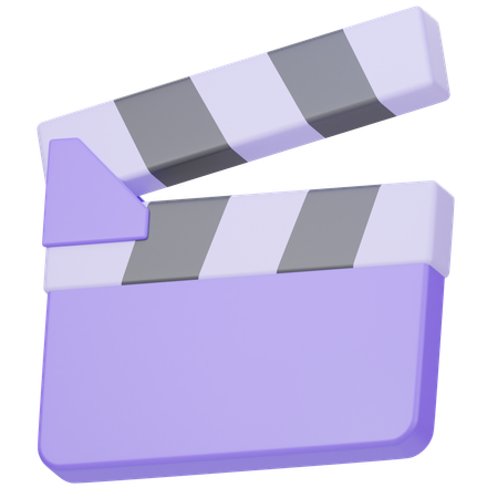 Clapperboard  3D Icon