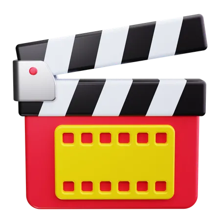 Clapperboard  3D Icon