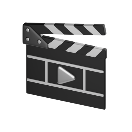 Clapperboard  3D Icon