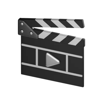 Clapperboard  3D Icon