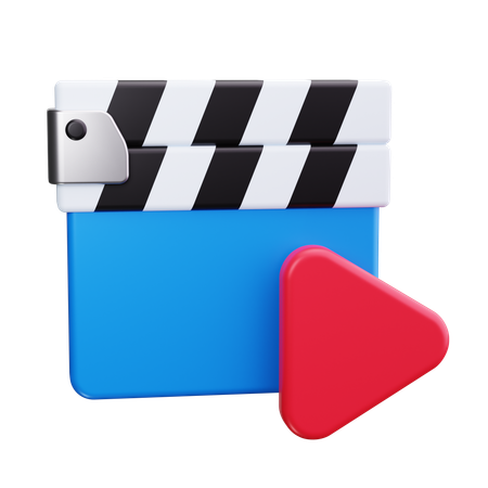 Clapperboard  3D Icon