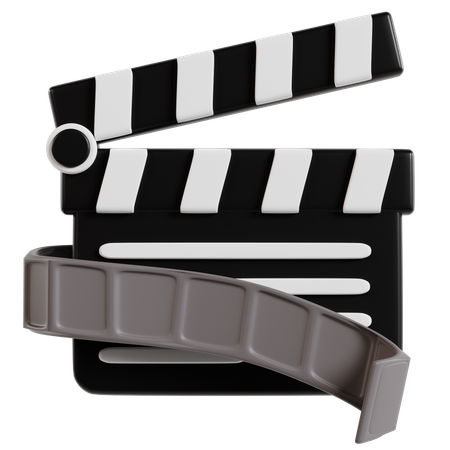 Clapperboard  3D Icon