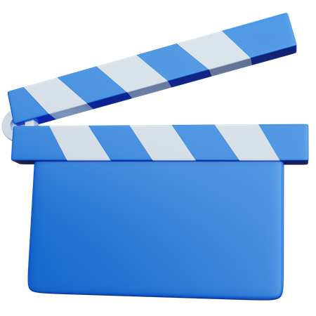 Clapperboard  3D Icon