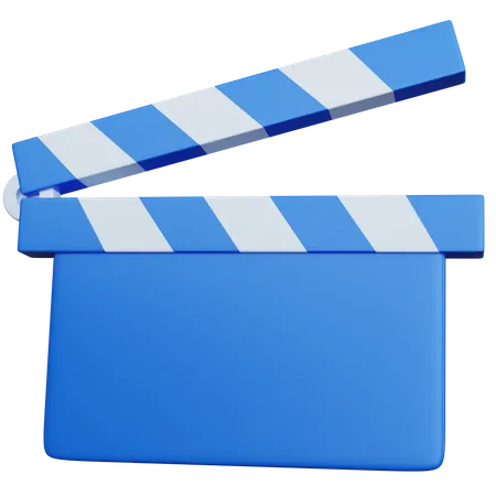 Clapperboard  3D Icon