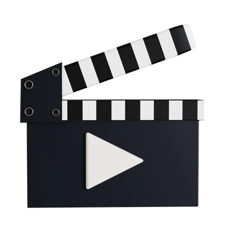 Clapperboard  3D Icon