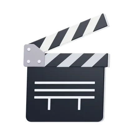 Clapperboard  3D Icon