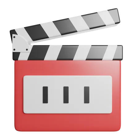 Clapperboard  3D Icon