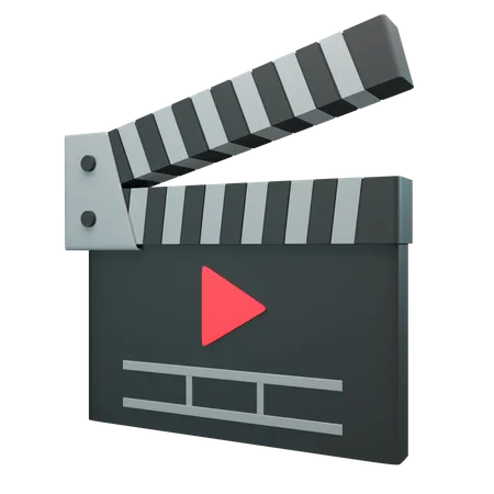 Clapperboard  3D Icon