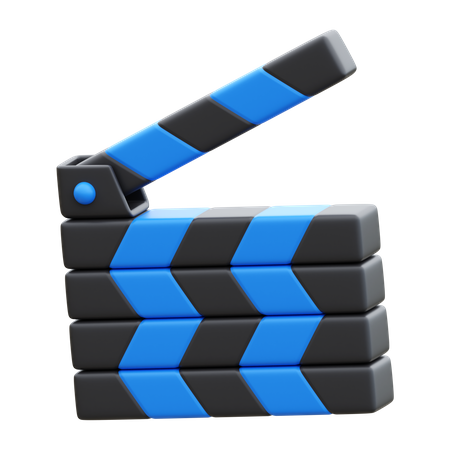 Clapperboard  3D Icon