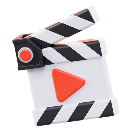 Clapperboard  3D Icon