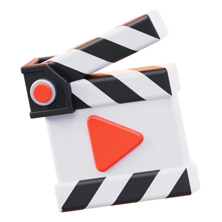 Clapperboard  3D Icon