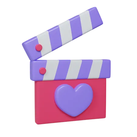 Clapperboard  3D Icon