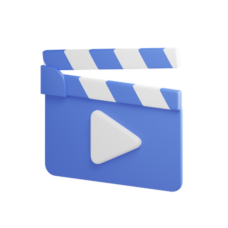 Clapperboard  3D Icon