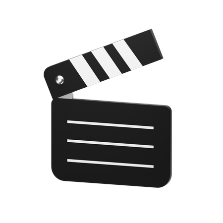 Clapperboard  3D Icon