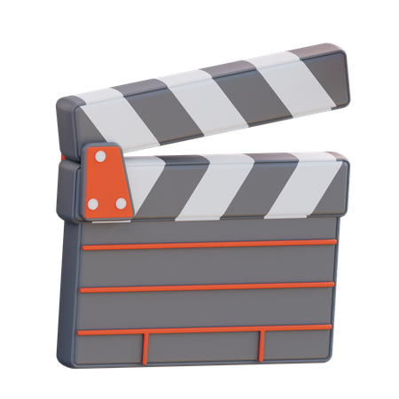 Clapperboard  3D Icon