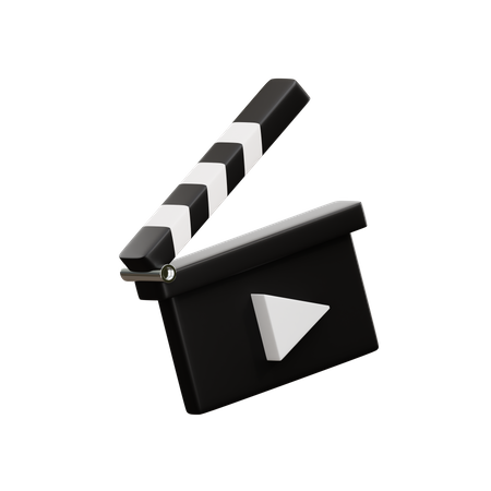 Clapperboard  3D Icon