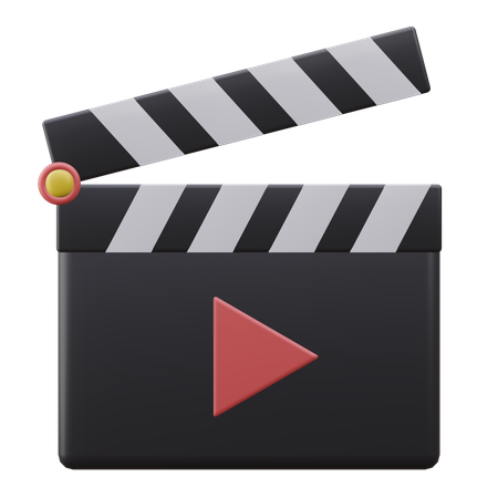 Clapperboard  3D Icon