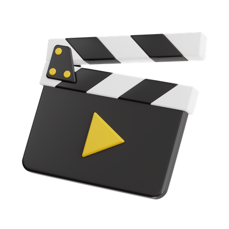Clapperboard  3D Icon