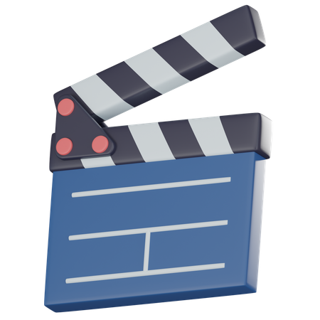 Clapperboard  3D Icon