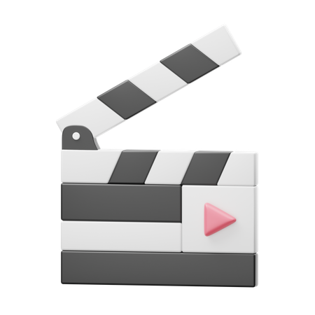 Clapperboard  3D Icon