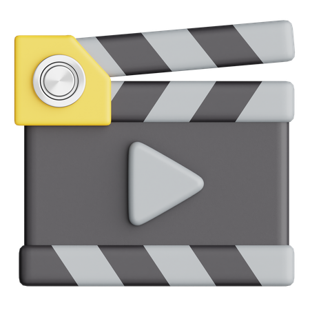 Clapperboard  3D Icon
