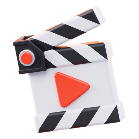 Clapperboard  3D Icon