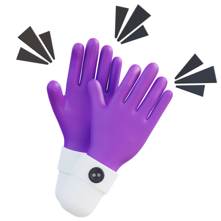 Clapping  3D Icon