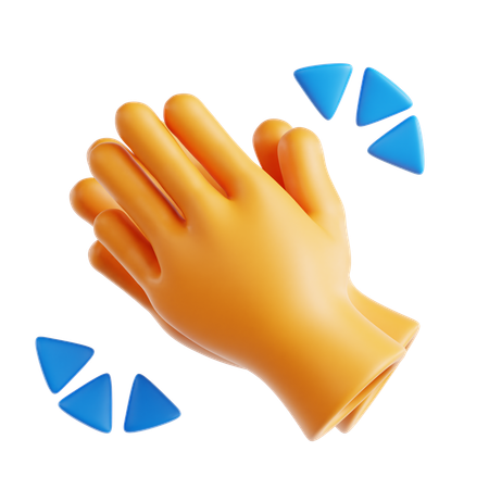 Clapping Emoji  3D Icon