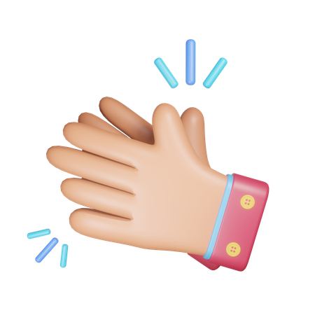Clapping Hand Emoji  3D Icon