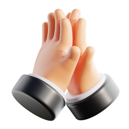 Clapping Hands  3D Icon