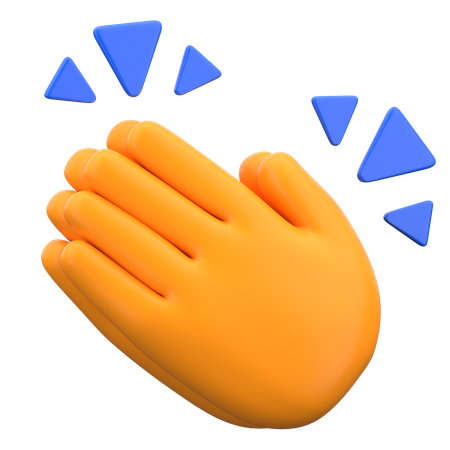 Clapping Hands  3D Icon