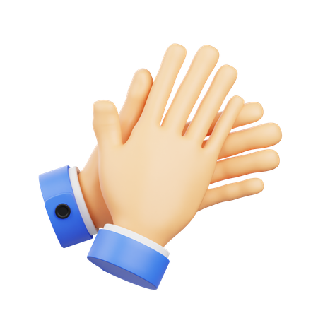 Clapping Hands  3D Icon