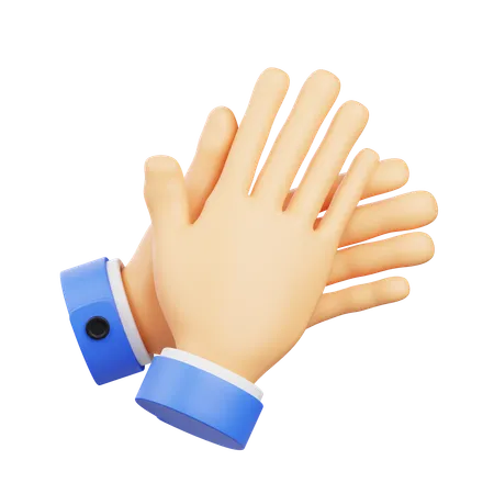 Clapping Hands  3D Icon