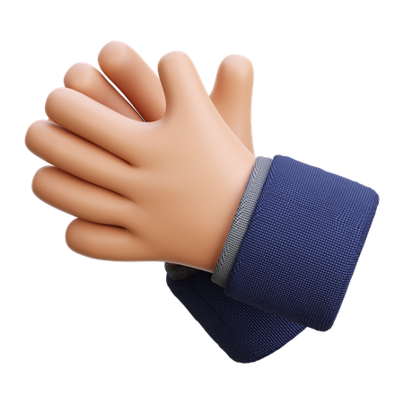 Clapping hands  3D Icon