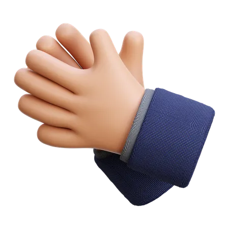 Clapping hands  3D Icon