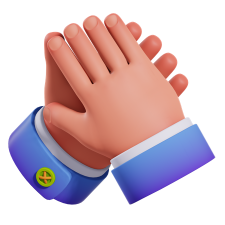 Clapping hands  3D Icon