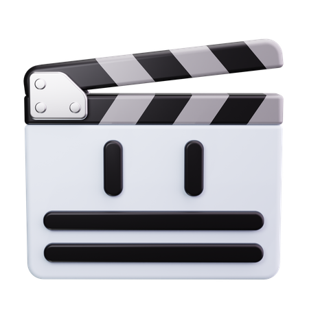 Claquete  3D Icon