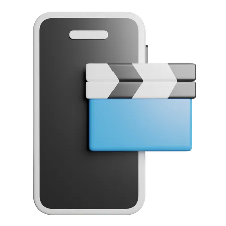 Claquete de telefone  3D Icon