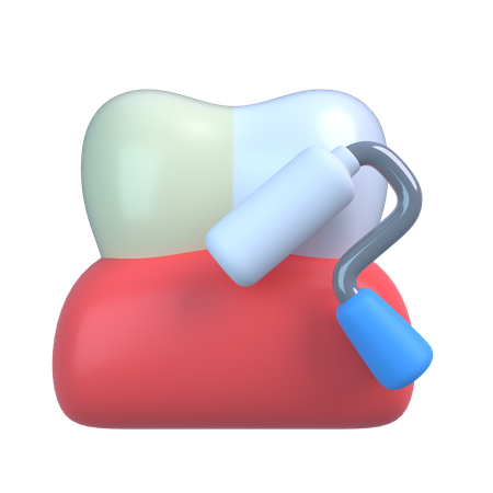 Clareamento dos dentes  3D Icon