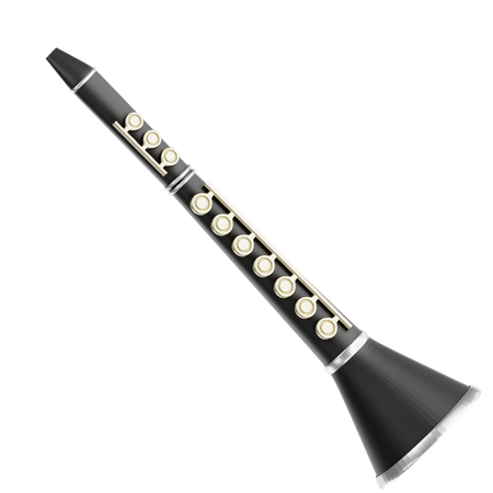 Clarinet  3D Icon