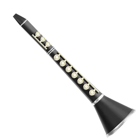 Clarinet  3D Icon