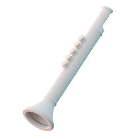 Clarinet  3D Icon