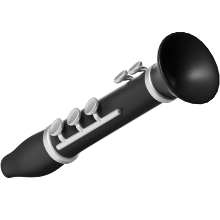 Clarinet  3D Icon