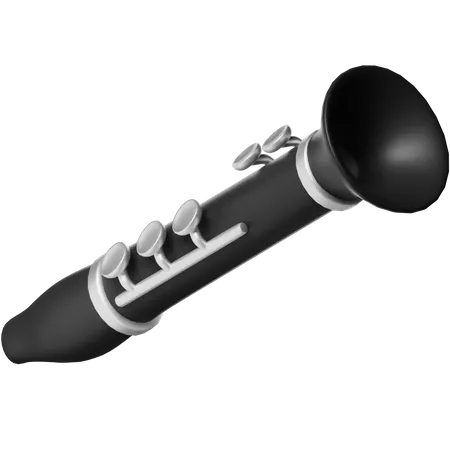 Clarinet  3D Icon