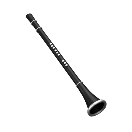 Clarinet  3D Icon