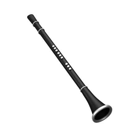 Clarinet  3D Icon