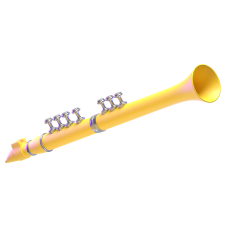 Clarinet  3D Icon