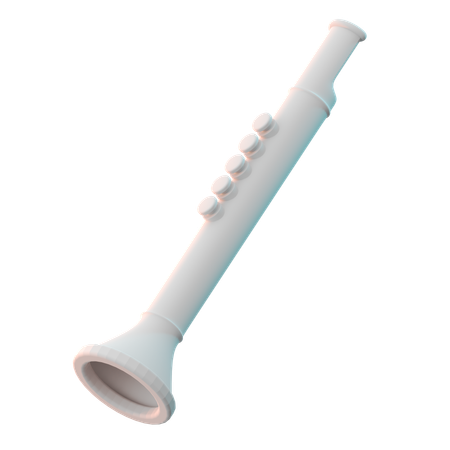 Clarinete  3D Icon