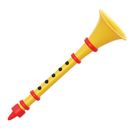 Clarinete  3D Icon